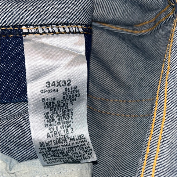 Aramark Relaxed Fit Denim Jeans for Men 34 x 32 - Picture 4 of 5